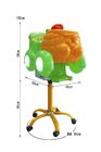 Ev Yeşil Tatlı Sway Çocuk Müzikli Salıncak / Yemek Sandalyeli Makine Sürme