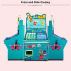 Mavi / Pembe Komik Oyuncaklar Elektronik Pinball Makinesi, Kumar Rocky Pinball Makinesi