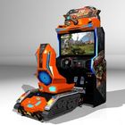 Metal Kuvvetleri Araba Yarışı Arcade Makinesi 110V / 220V Gerilim 200kg Ağırlık Renkli