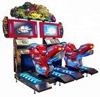 Çocuk Bahçesi Ağır Ağırlık İçin Pop Video Motor Yarışı Arcade Makinesi