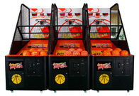 Kapalı Ticari Sokak Basketbol Çekim Oyunu Makinesi Coin İşletildi