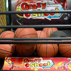 Eğlence Parkı için Boks Lüks Basketbol Atış Oyun Makinesi 1 Yıl Garanti