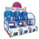 Çocuklar Coin için Crazy Hoop Basketbol Atış Oyunu Makinesi 120W Güç Kumandalı