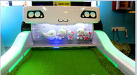 Kabinler Mini Golf Jetonlu Eğlence Makineleri, Çocuk Ticari Oyun Makineleri