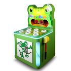 Çılgın Kurbağa Kefaret Çocuklar Arcade Makinesi Süper Market Için Hit Hammer Coin İtici