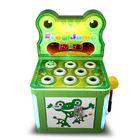 Çocuklar Çılgın Kurbağa Kefaret Arcade Makineleri Hit Hammer Para İtici Tipi