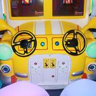 Oyun Merkezi / Süpermarket için Metal Malzeme Araba Yarışı Arcade Makinesi