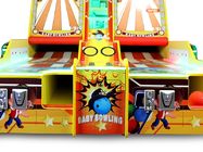 Eğlence Parkı İçin Ticari Küçük Mutlu Bowling Video Çekim Topu Oyun Makinesi