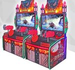Jetonlu Karanlık Silah Çekiminden Sonra Çalıştırılan Arcade Makinesi, Çocuklar İçin 2 Oyuncu Simülatörü Oyun Makinesi