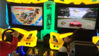 Coin 1-4 Player İçin Outrun Araba Yarışı Video Oyun Makinesi Kumandalı
