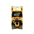 Eğlence Parkı Sarı Renk İçin 42 İnç Motosiklet Yarışı Arcade Makinesi
