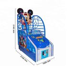 Arcade Mickey Basketbol Atış Oyun Makinesi Metal Dolap Firma Ve Dayanıklı