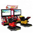 Video Yetişkin Arcade Yarış Araba Oyun Makinesi 42 `` LCD TT Motor Simülatörü