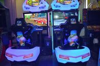 350W 110V Araba Yarışı Arcade Oyun Makinesi Çocuklar İçin 5 ~ 12 Yaşında