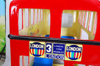 Alışveriş Merkezi İçin Komik Londra Otobüs Kiddie Ride Oyun Makinesi