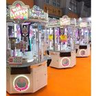 Arcade Jetonlu Pençe Şeker Kapma Makinesi Çocuklar İçin Beyaz Renk