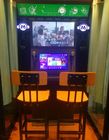 Mall / Sokak / Park İçin Ekranlı Para İtici Mini KTV Booth Karaoke Makinesi