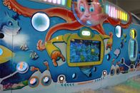 Okyanus Macerası Yumuşak Oyun İçin İnteraktif Çocuk Top Havuzu