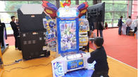 Robotlar Kapalı Eğlence Çocuk Oyun Salonu Makinesi Dönüşümü