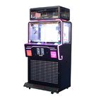 Black Metal Dolaplı Arcade 2 Oyuncu Oyuncak Vinç Makinesi
