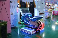 Jetonlu Yarış Motorları 19 Ekranlı Çocuk Oyun Salonu Makinesi