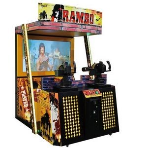 2P Eğlence Jetonlu Makineler, Rambo Ticari Video Oyun Makineleri