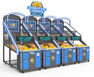 3 Kişilik İngilizce Sürüm için Jetonlu Sokak Basketbol Arcade Makinesi