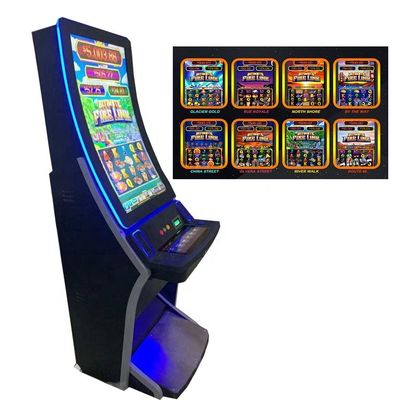 8'i 1 Arada 43" Eğri Ekranlı Ultimate Firelink Slot Makinesi, Touch I Deck ile