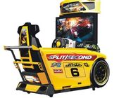 42 &quot;LCD Ekran ile Hızlı Araba Yarışı Arcade Makinesi Metal Malzeme Yüksek Çözünürlük