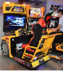 42 &quot;LCD Ekran ile Hızlı Araba Yarışı Arcade Makinesi Metal Malzeme Yüksek Çözünürlük
