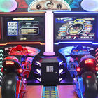 Süper Motorlu Bisiklet Yarışı Arcade Makinesi D2400 * W2450 * H2500mm Boyutu 300 W Güç